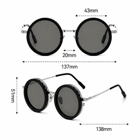 Shady Vision - Óculos de sol com Escurecimento Ajustável e Armação para Lentes de Grau