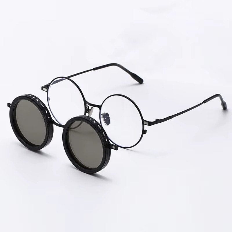 Shady Vision - Óculos de sol com Escurecimento Ajustável e Armação para Lentes de Grau
